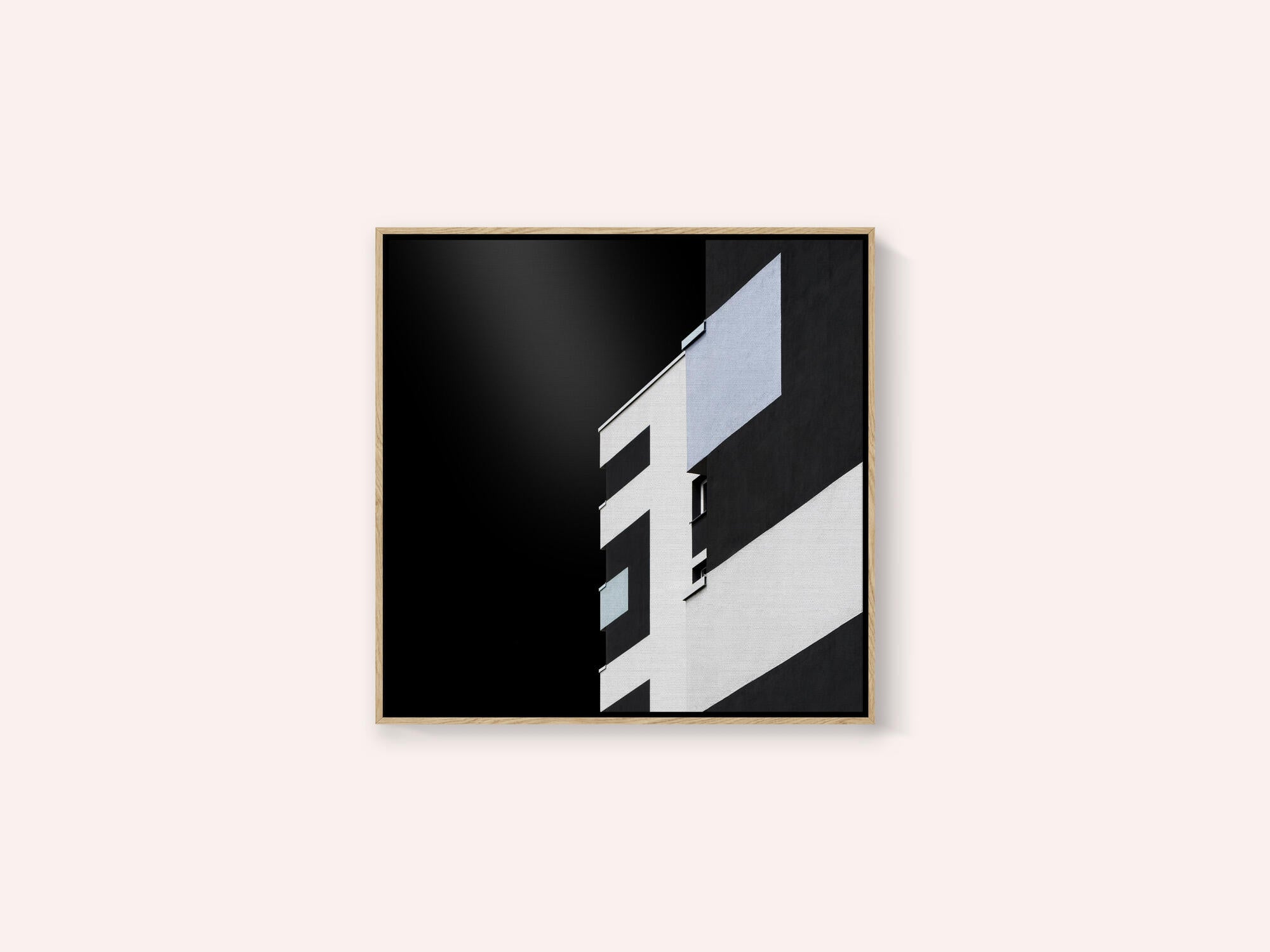 Sleek Geometric Building