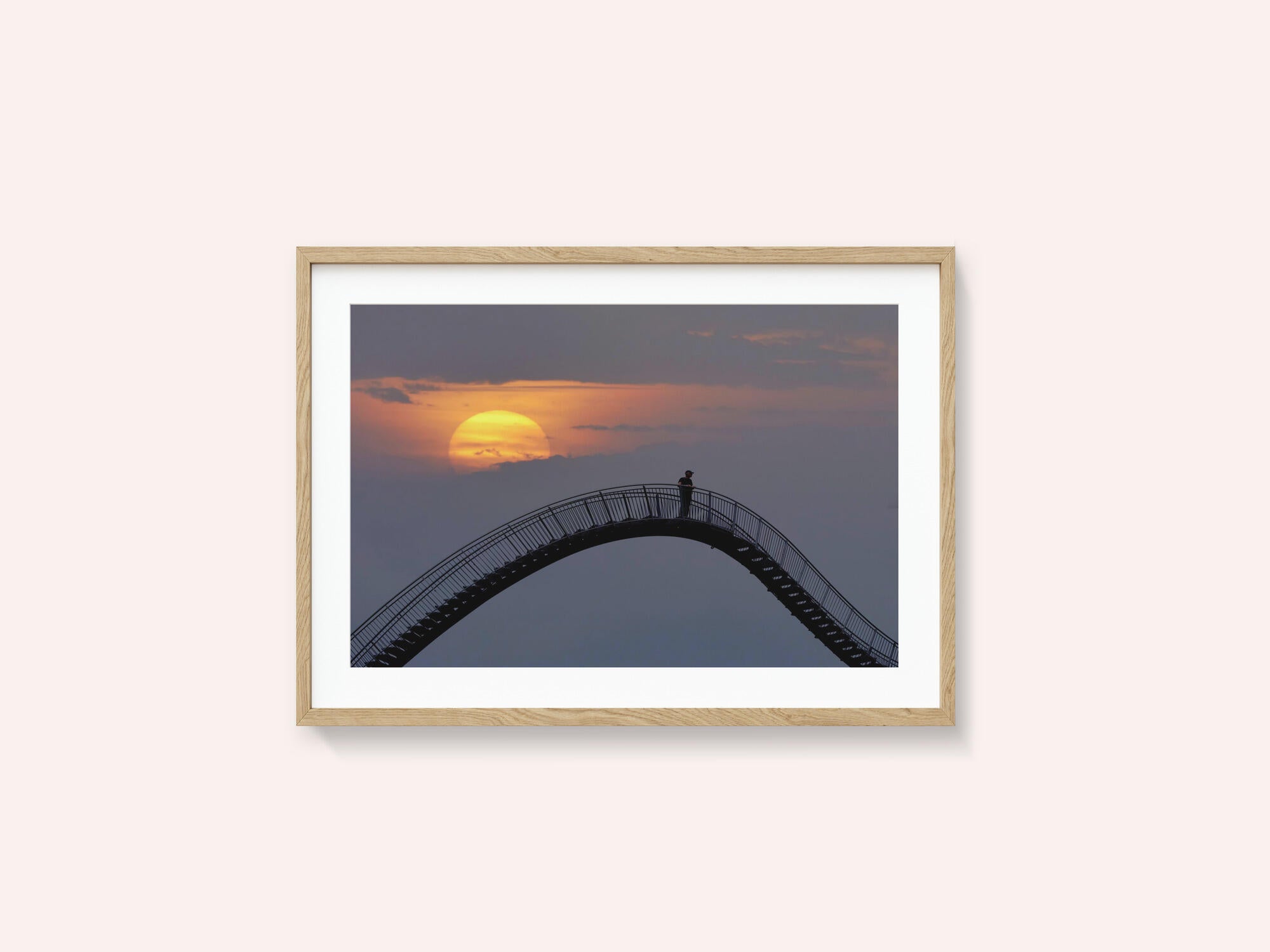 Twilight Bridge Silhouette