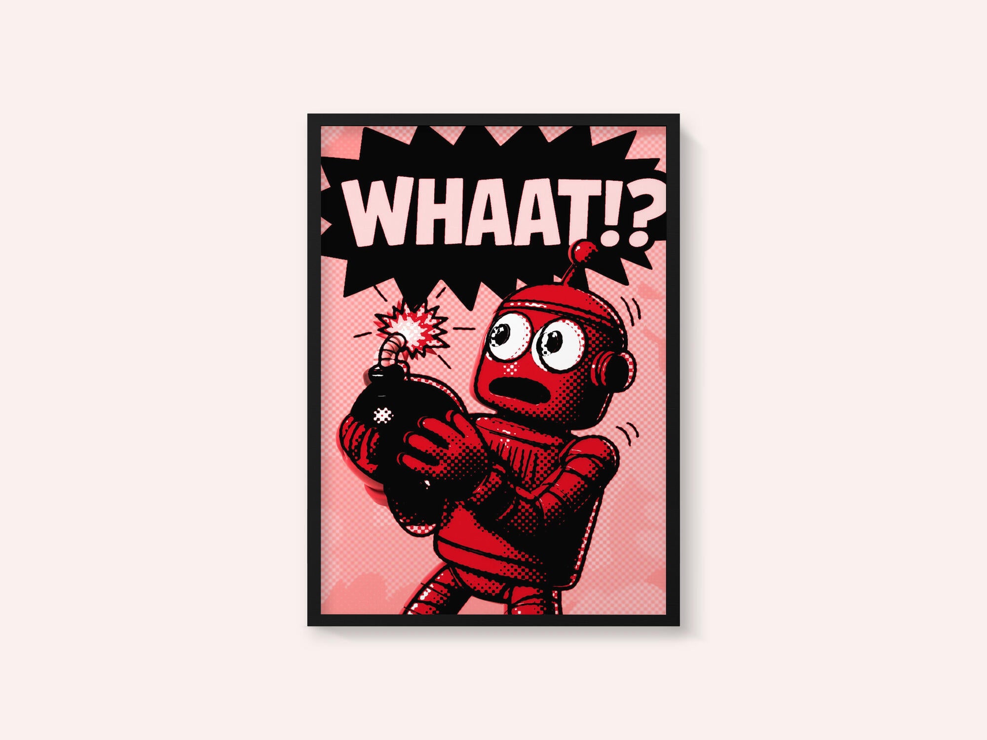 Shocked Robot Bomb