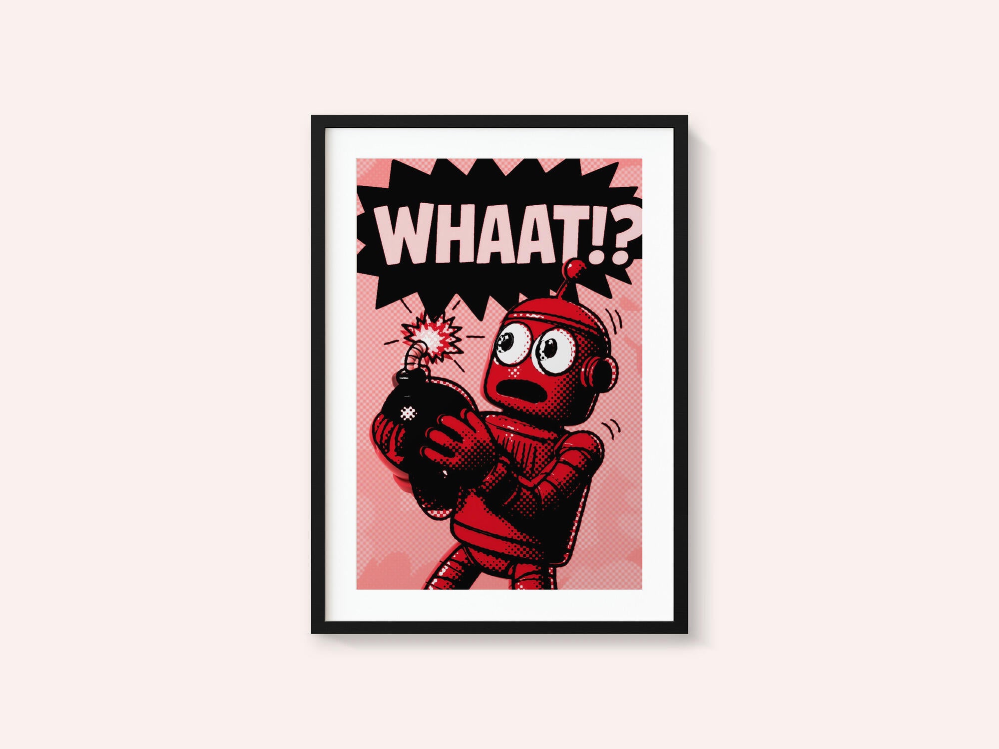 Shocked Robot Bomb