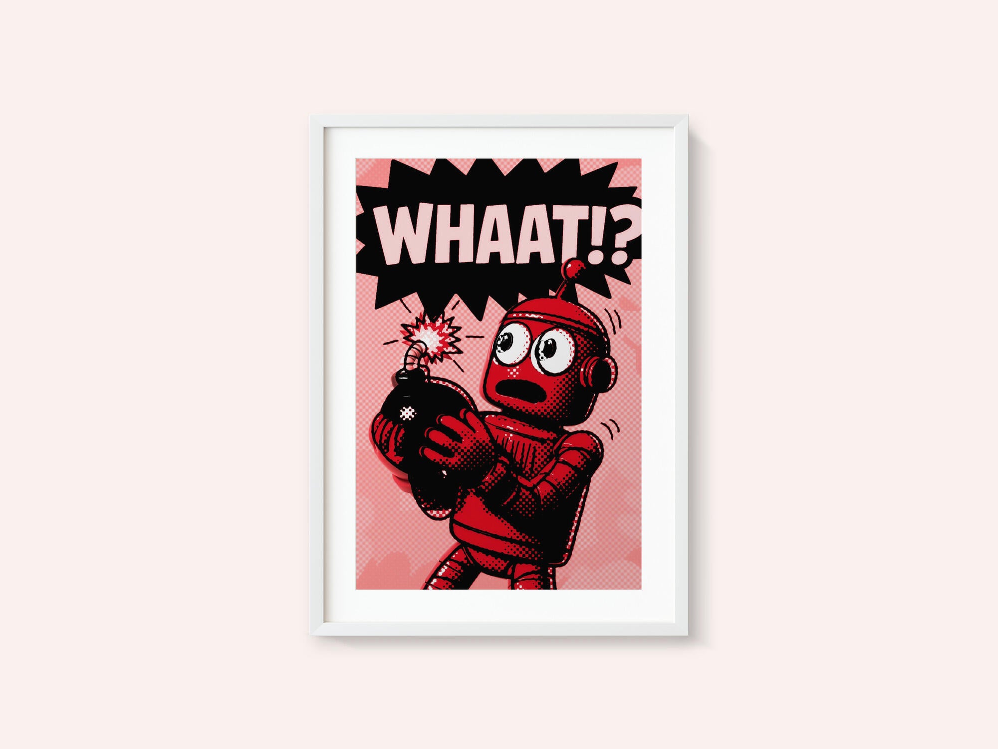 Shocked Robot Bomb