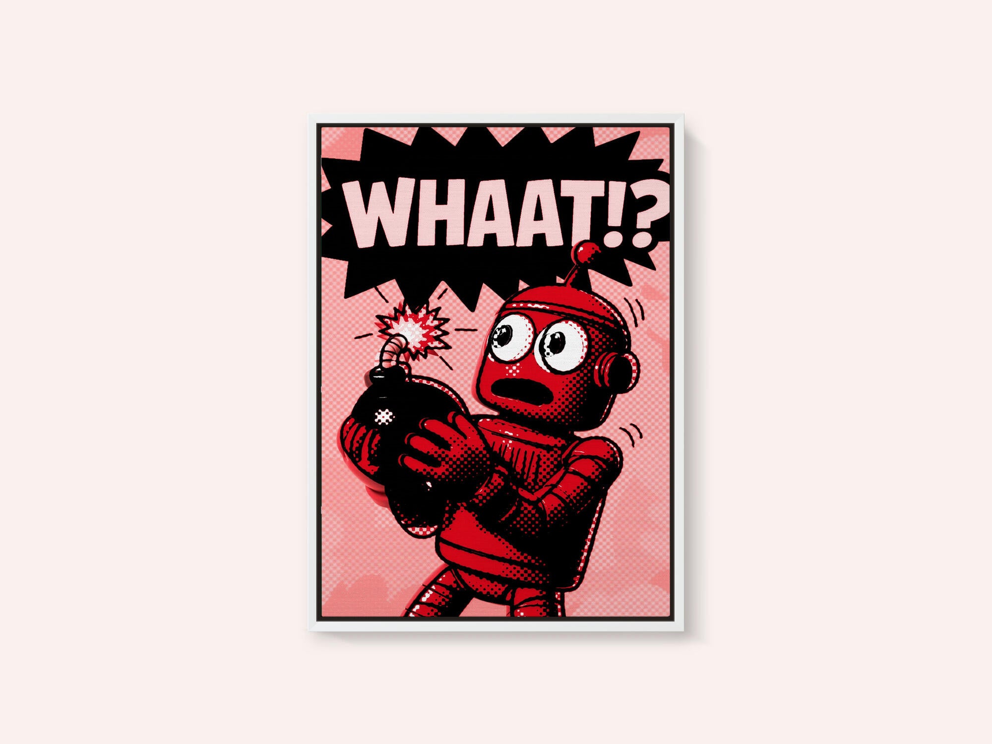 Shocked Robot Bomb