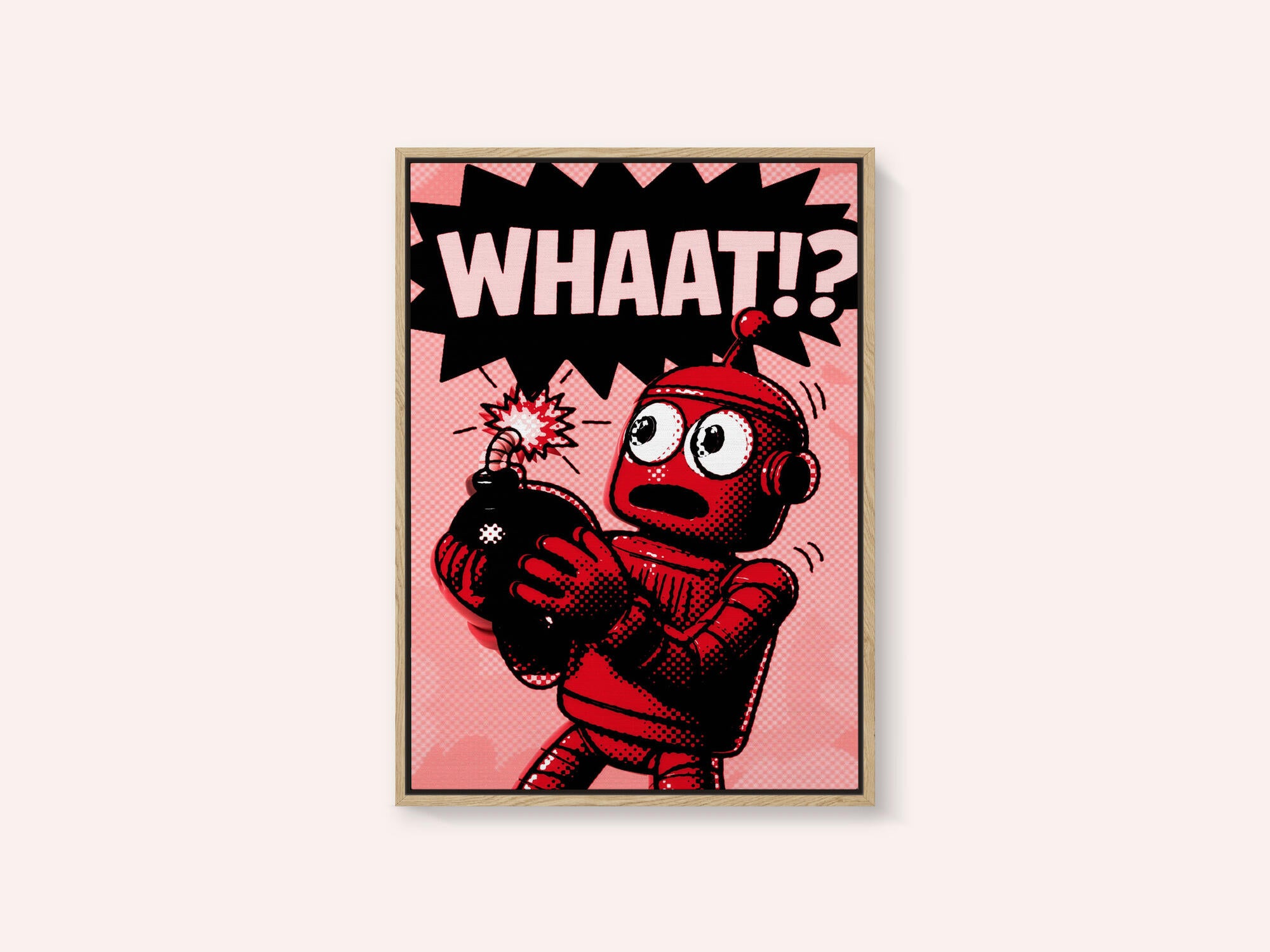 Shocked Robot Bomb