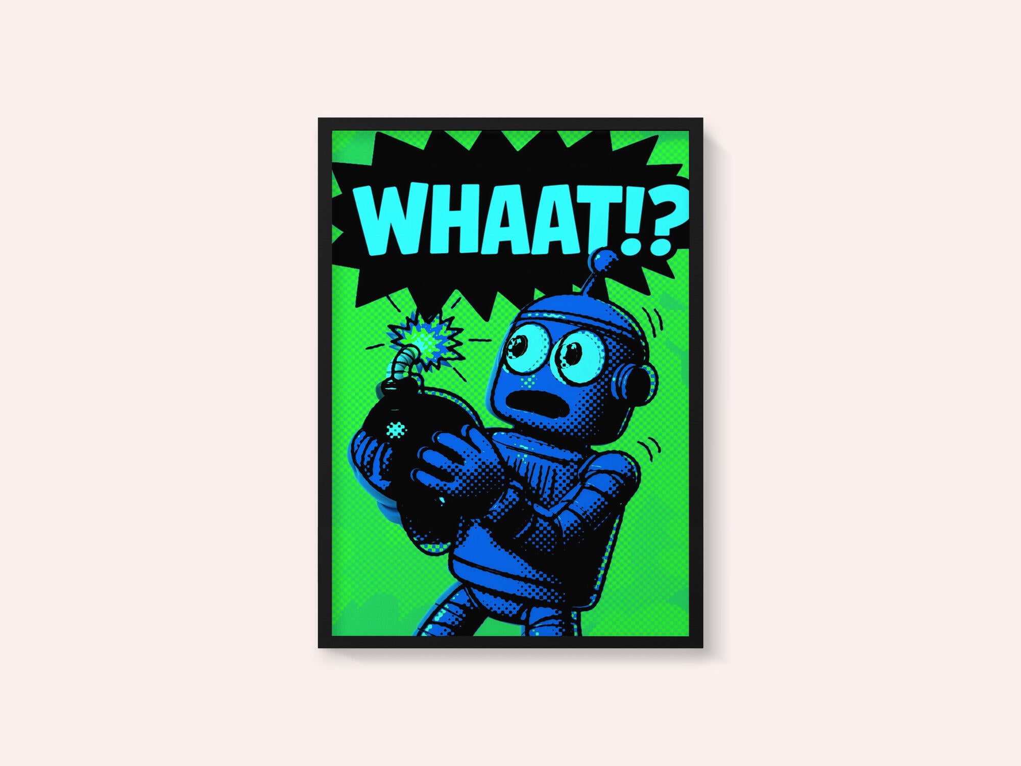 Shocked Robot Bomb