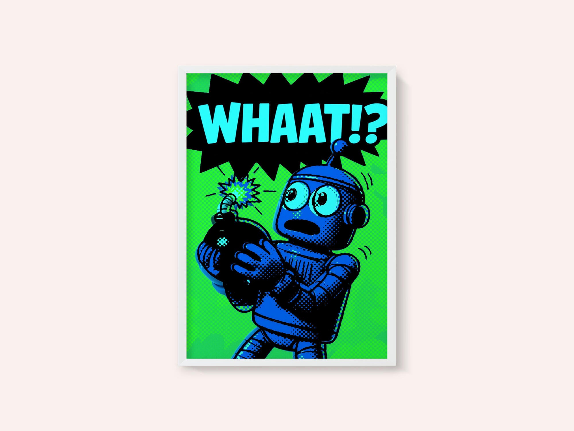Shocked Robot Bomb