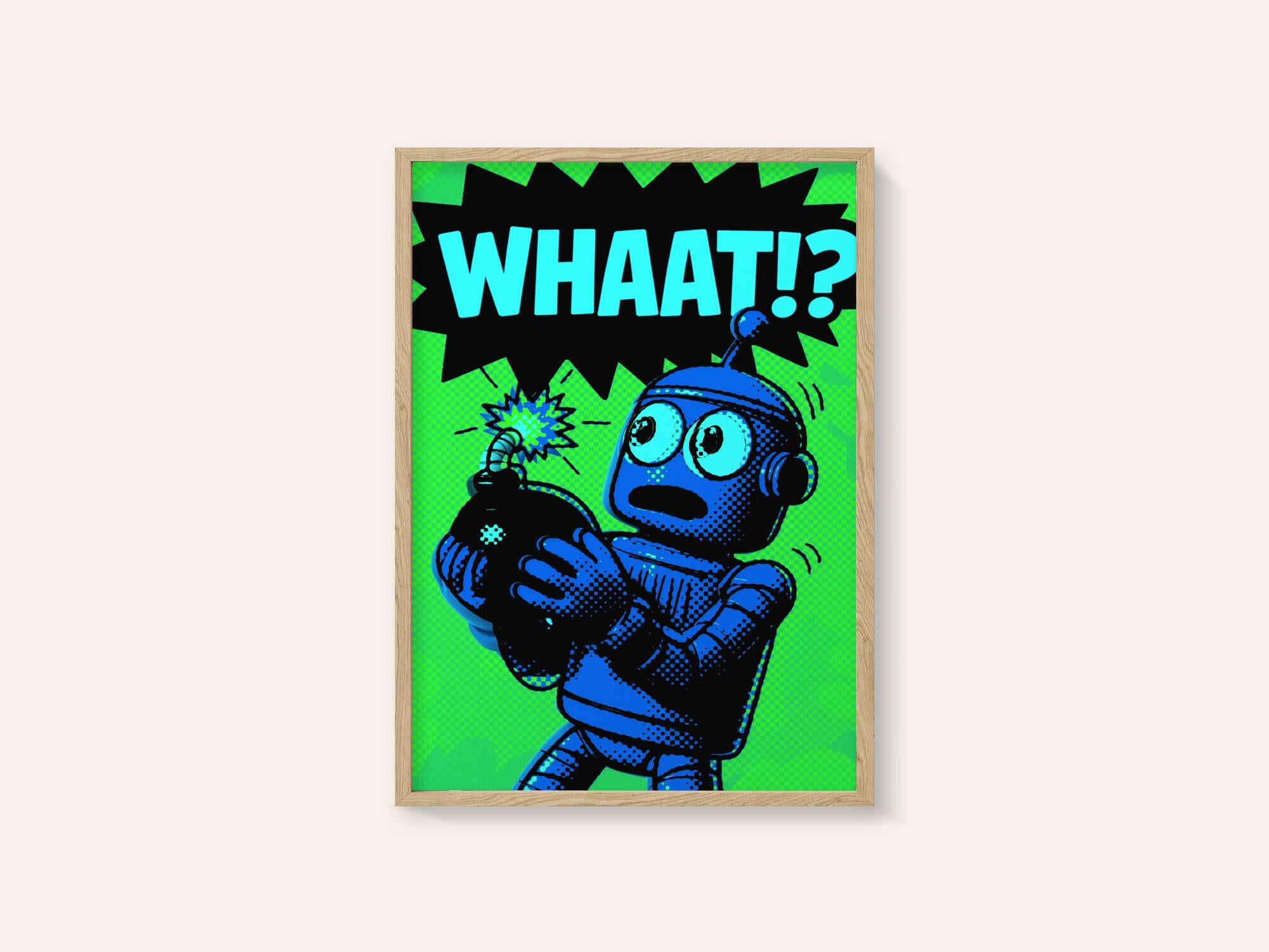 Shocked Robot Bomb
