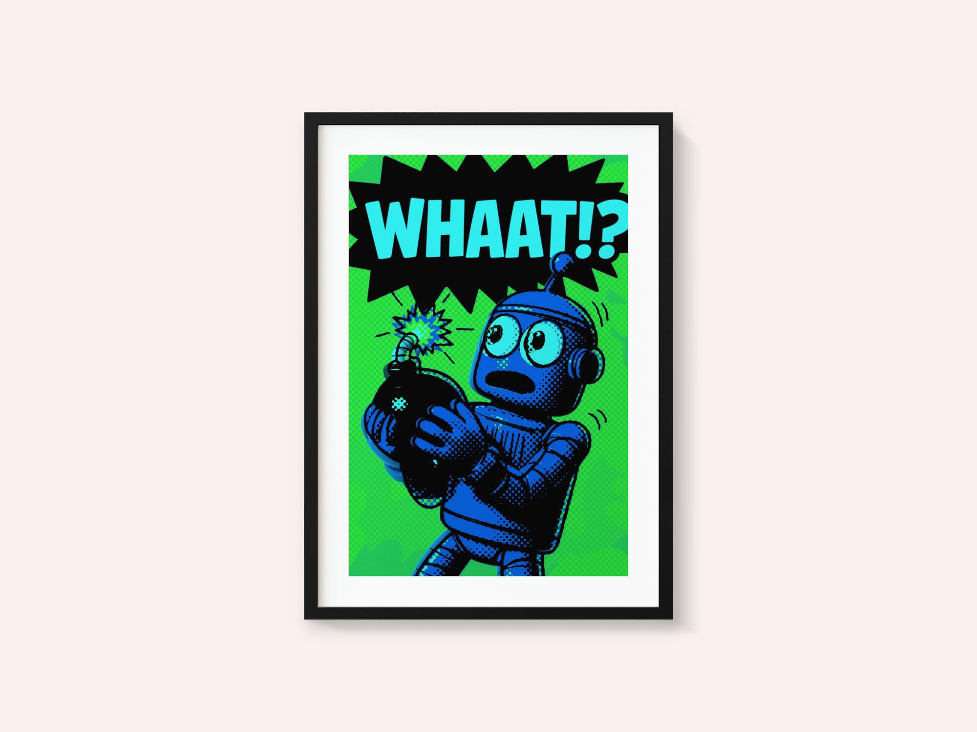 Shocked Robot Bomb