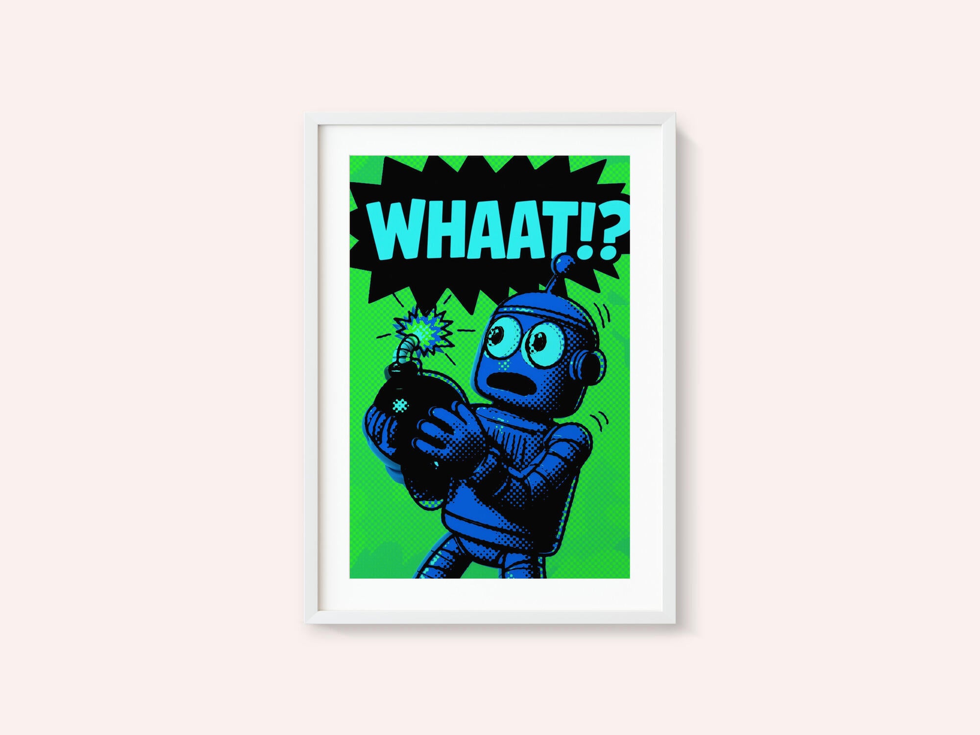 Shocked Robot Bomb