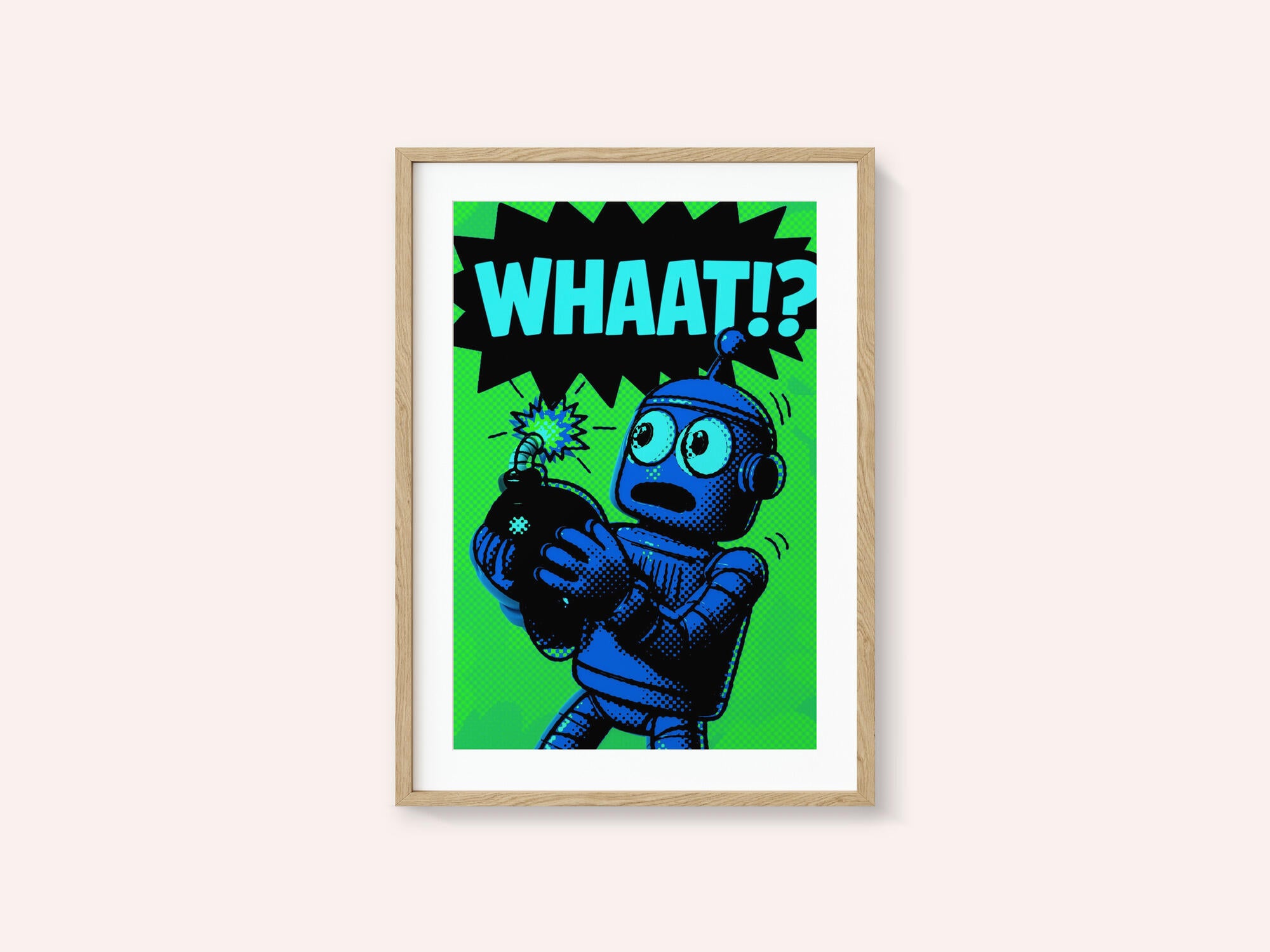 Shocked Robot Bomb