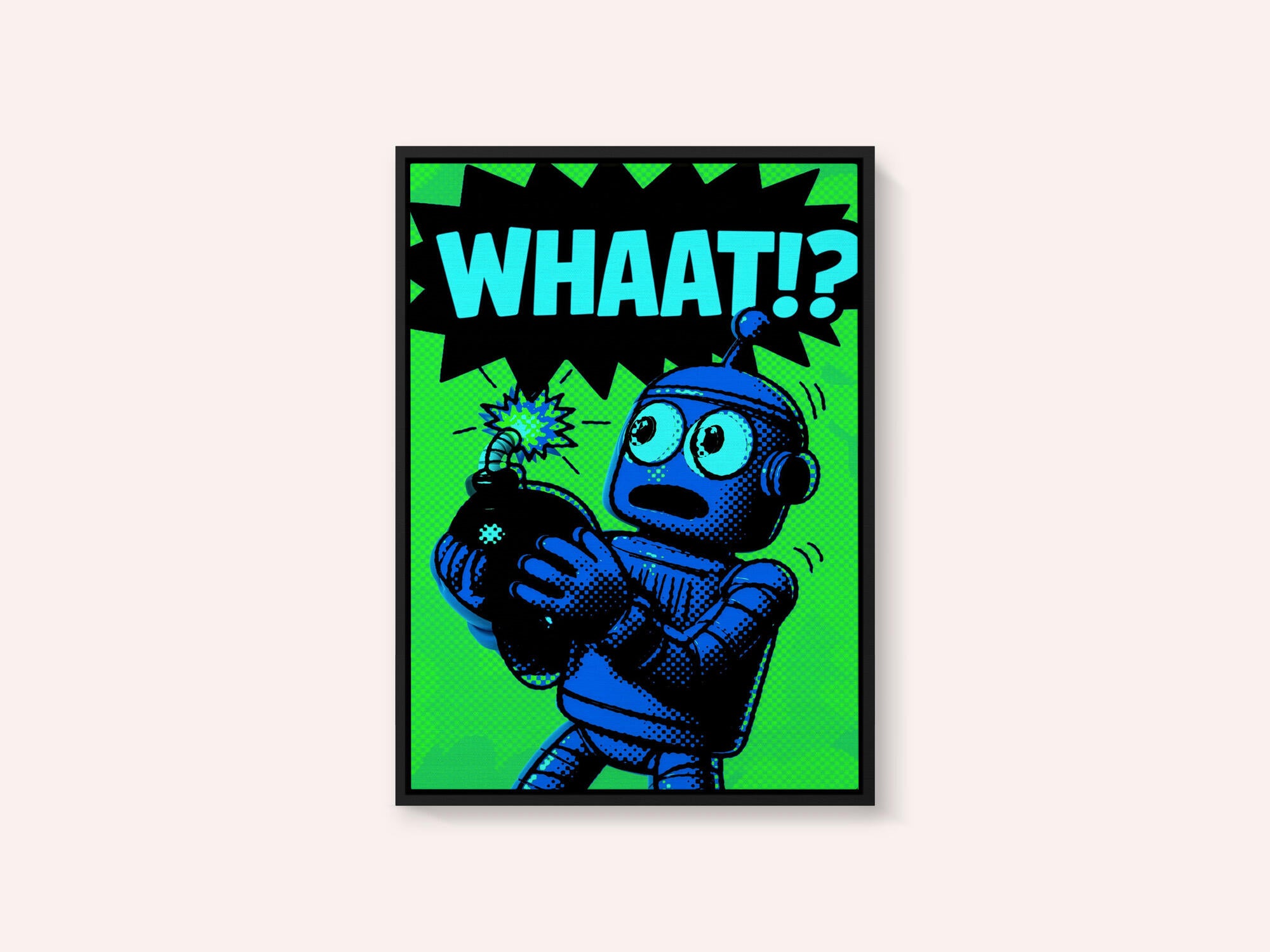 Shocked Robot Bomb
