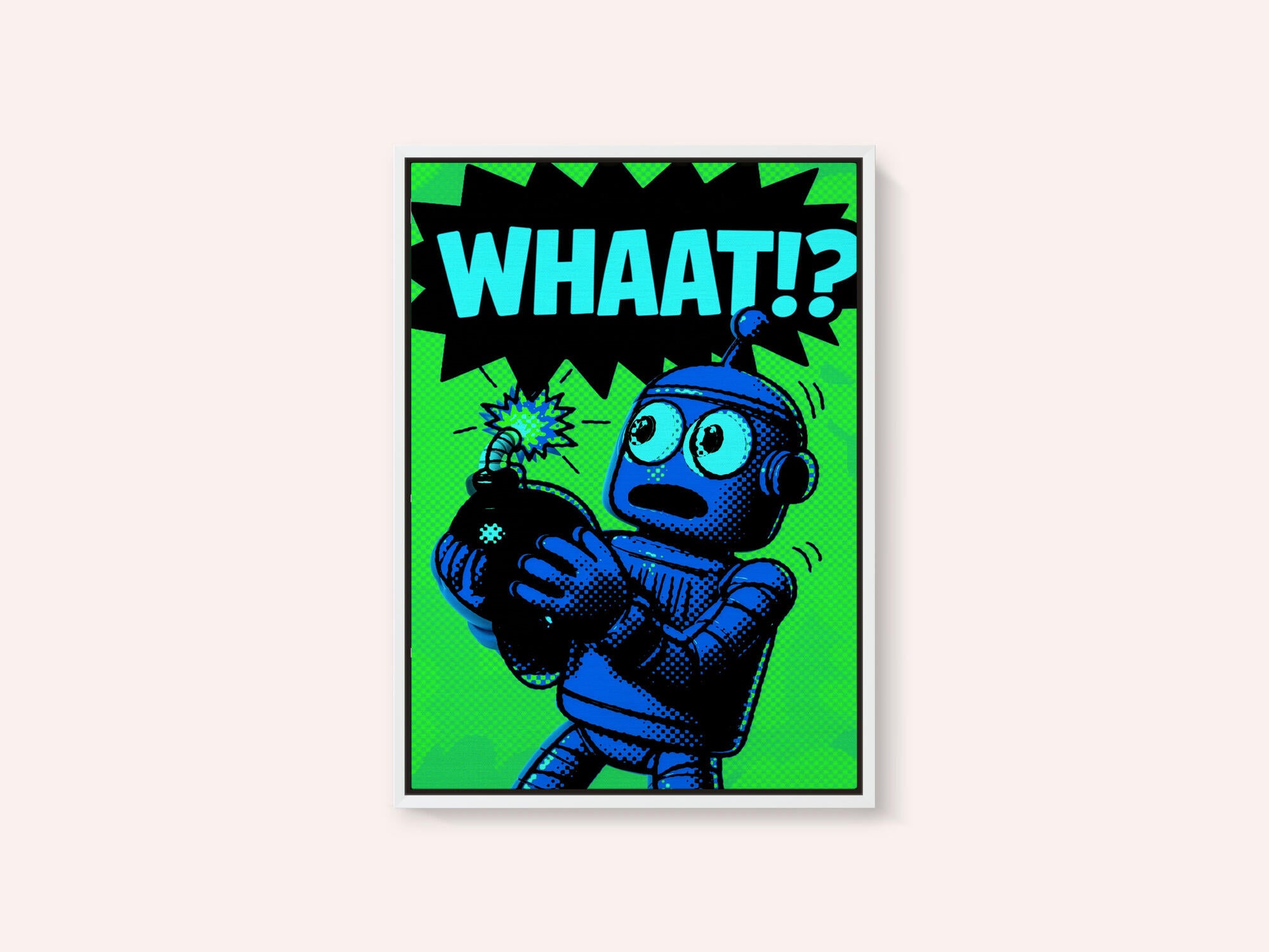 Shocked Robot Bomb