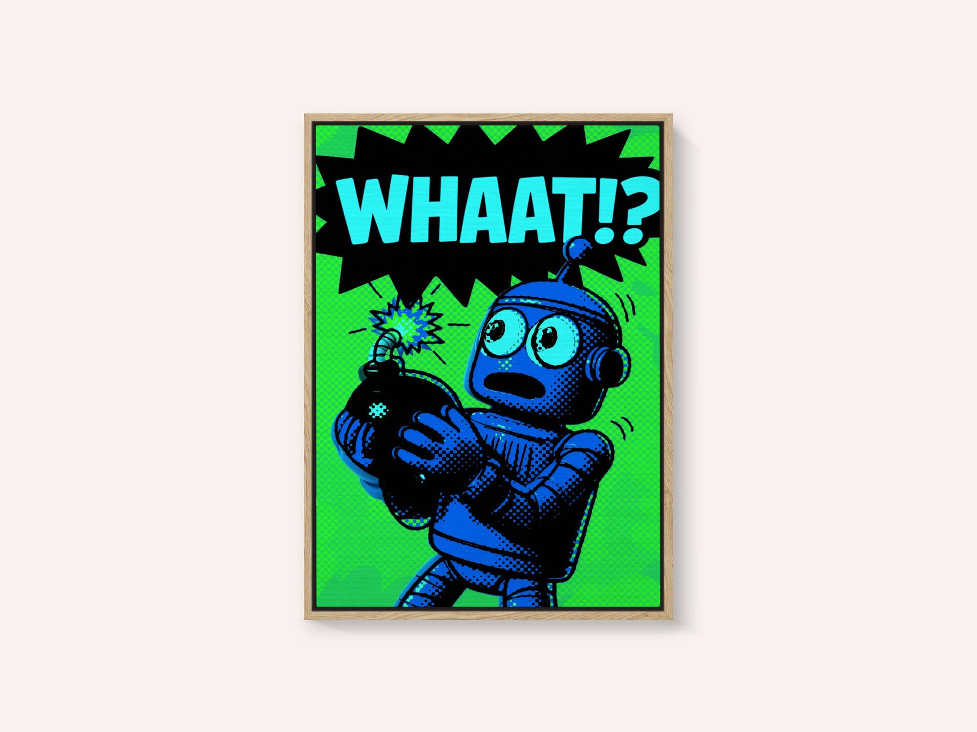 Shocked Robot Bomb