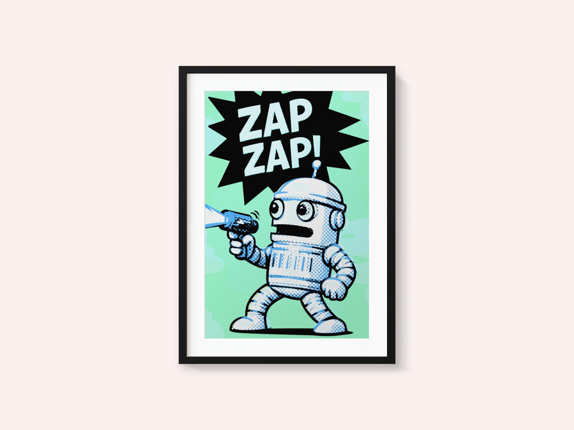 Retro Robot Zap
