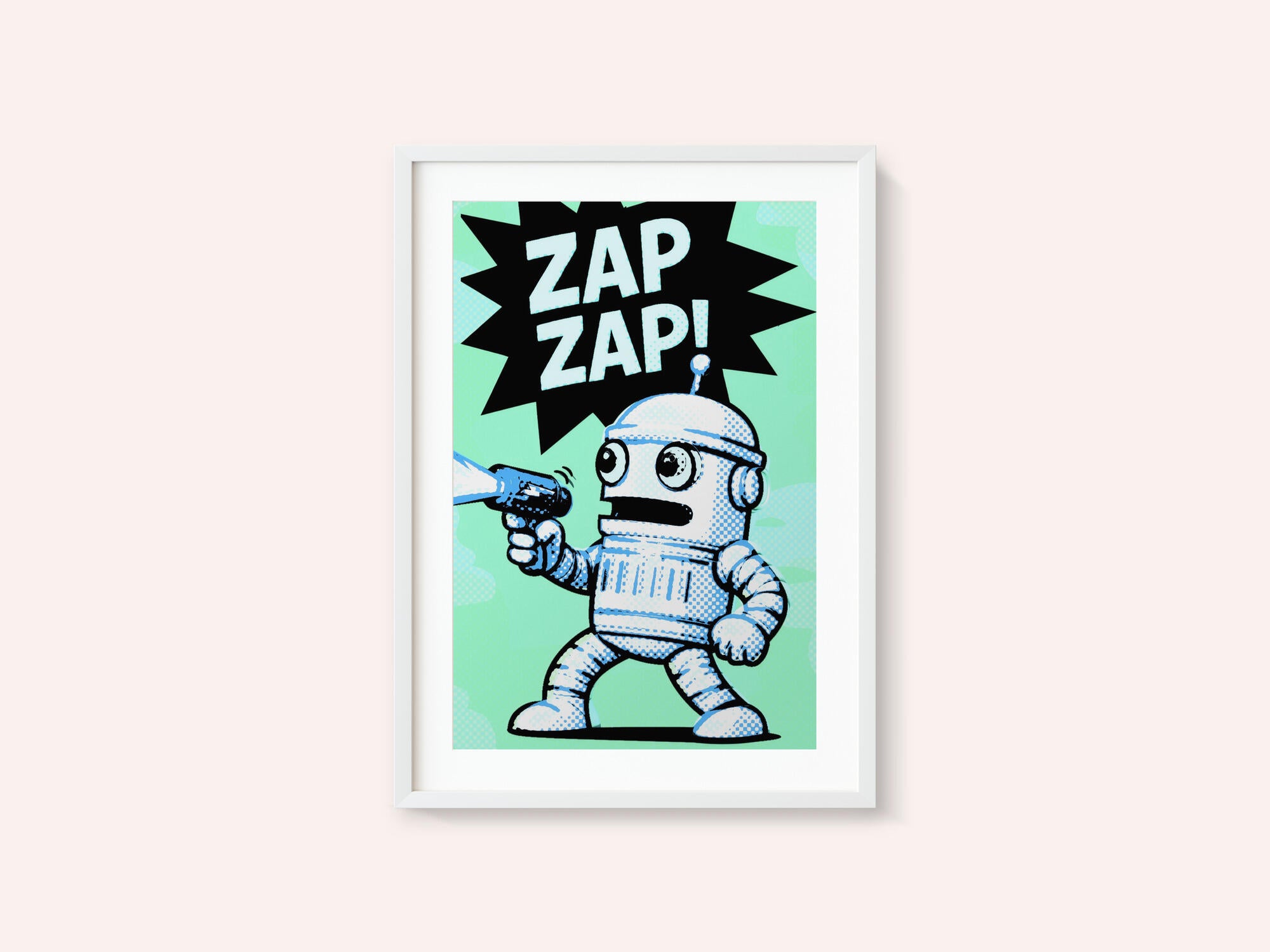 Retro Robot Zap