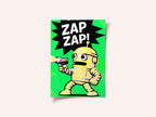 Comic Robot Zap Zap