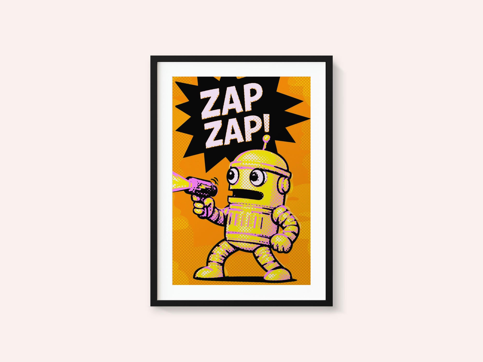 Retro Robot Zap