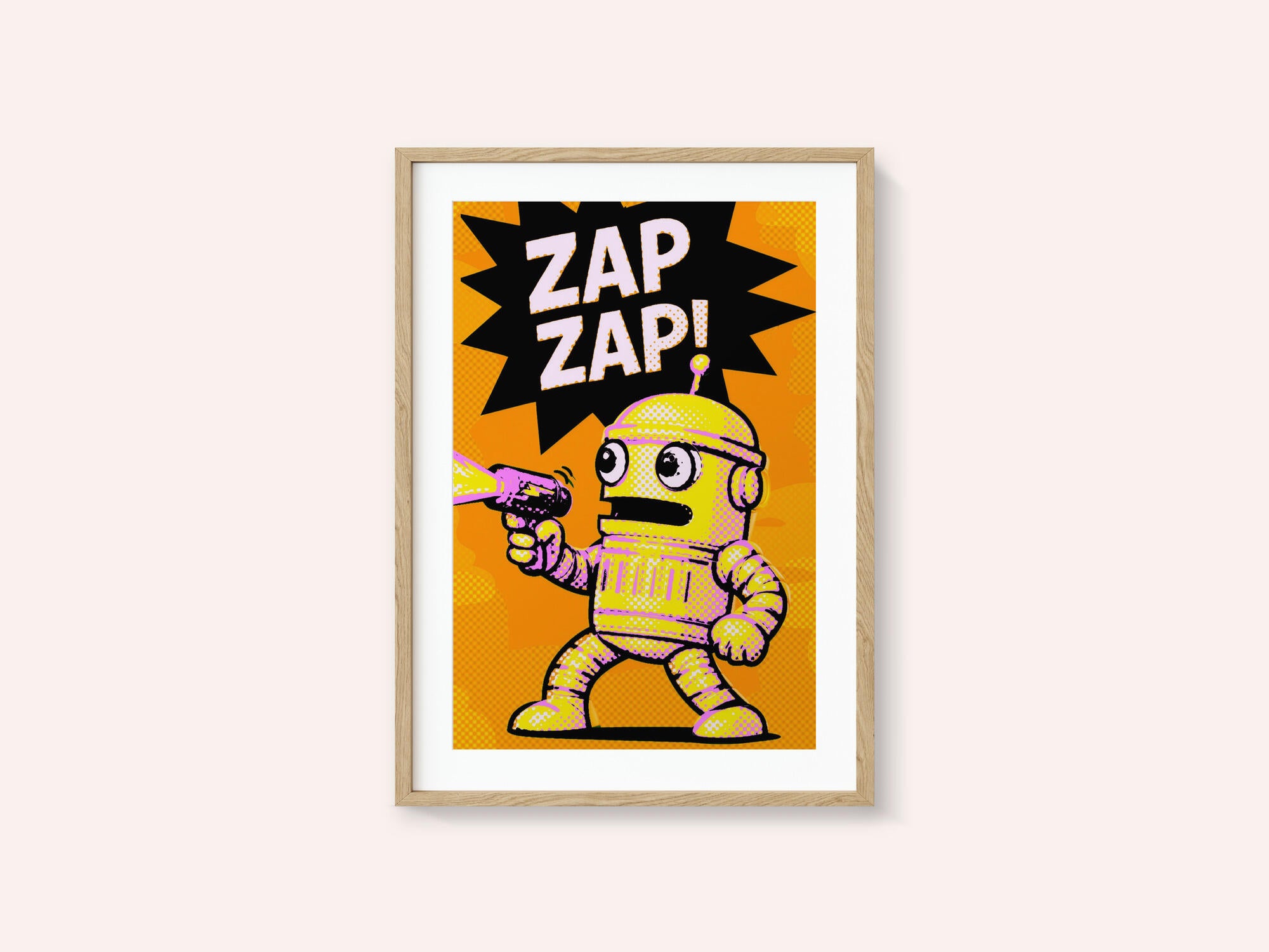 Retro Robot Zap