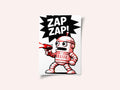 Retro Robot Zap Action