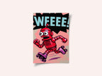 Running Pop Art Robot