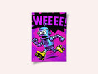 Pop Art Roller Robot