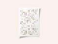 Warm Cool Abstract Dots