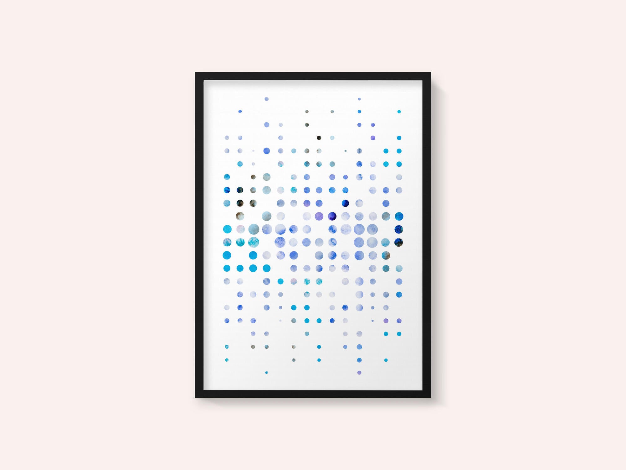 Floating Blue Circles