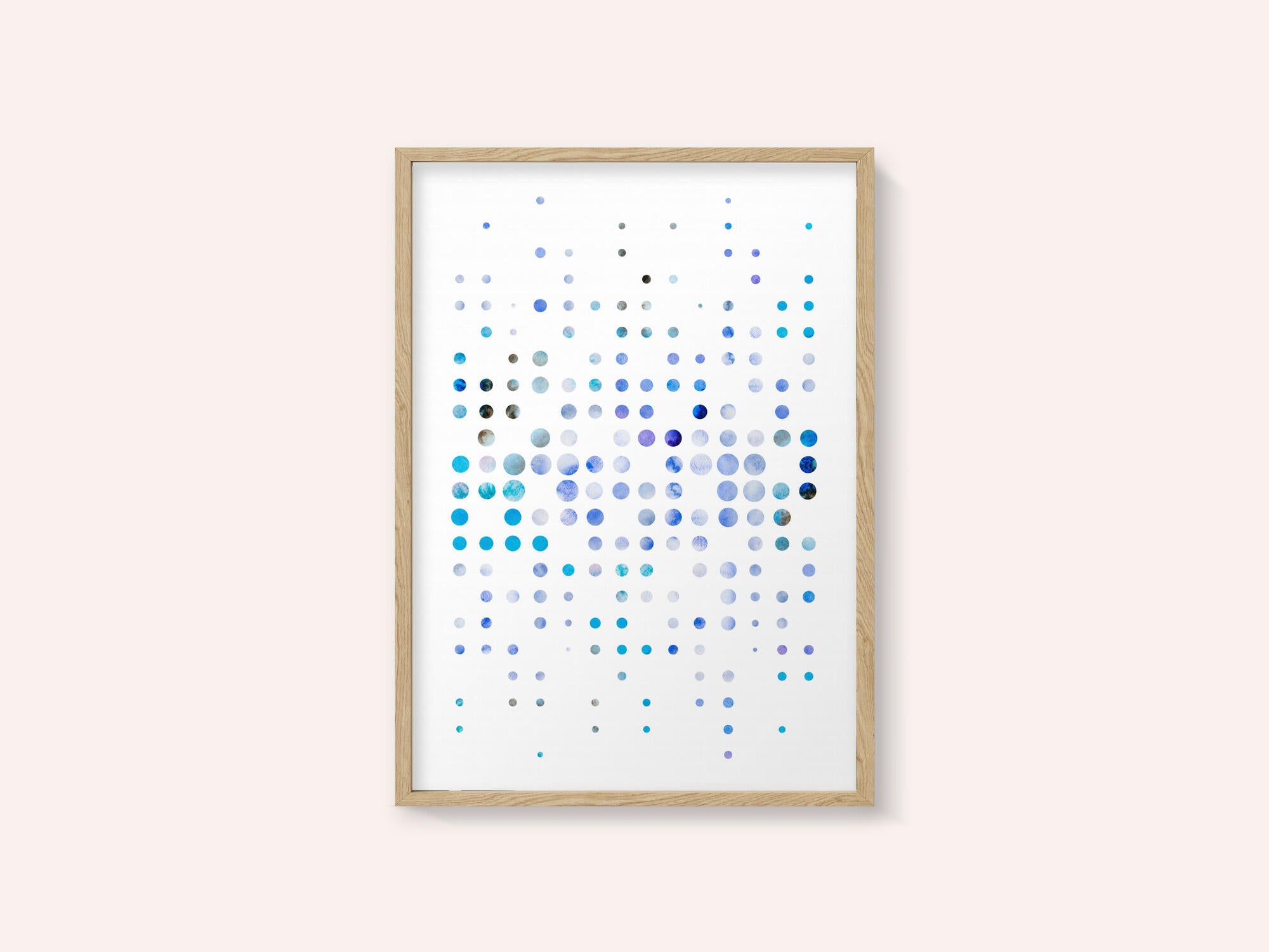 Floating Blue Circles