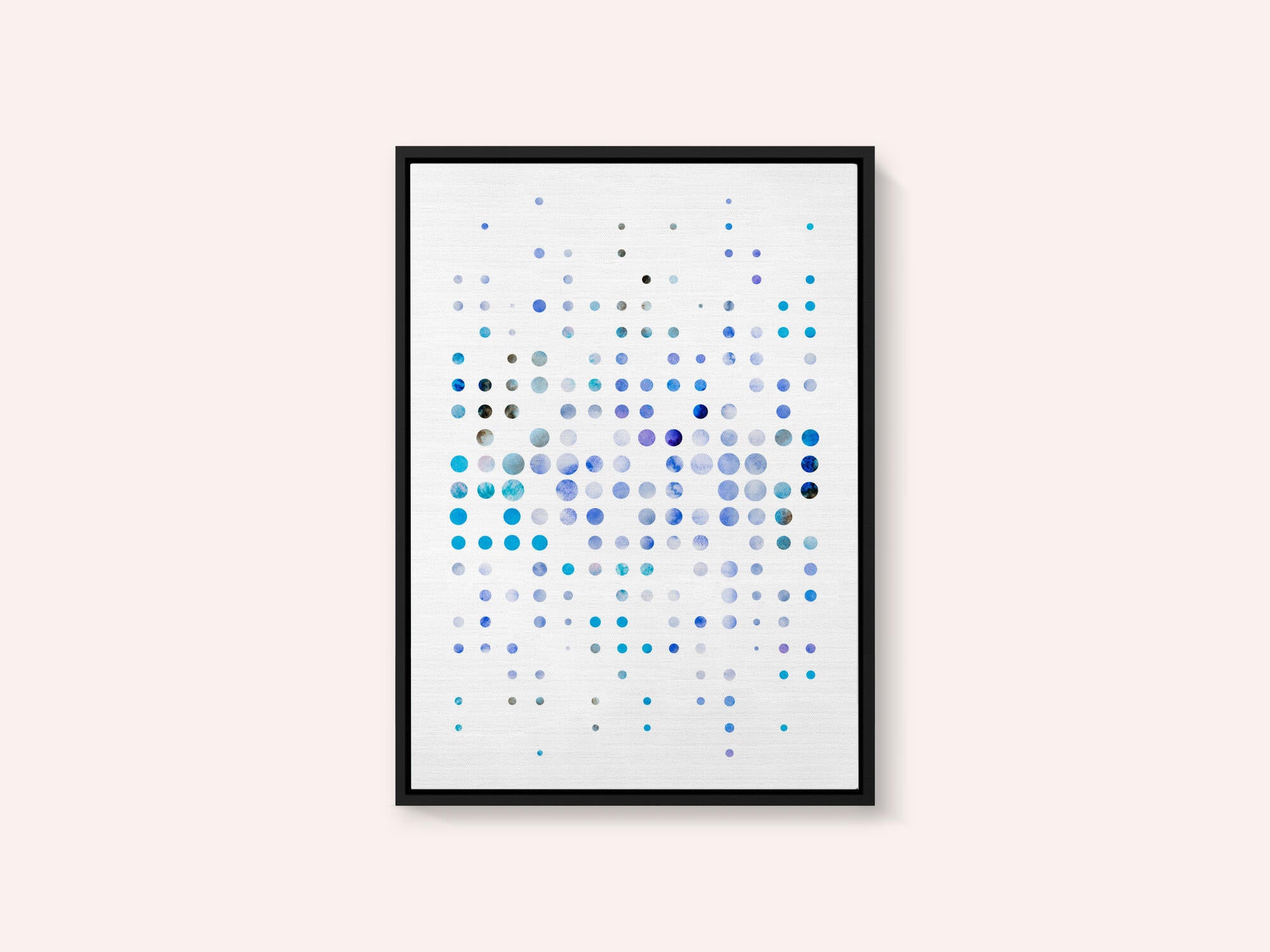 Floating Blue Circles