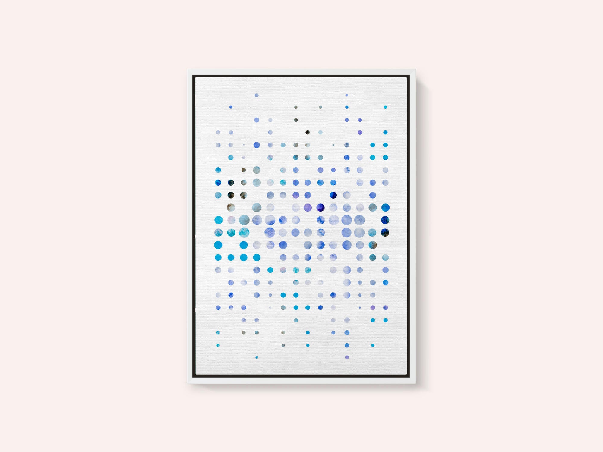 Floating Blue Circles