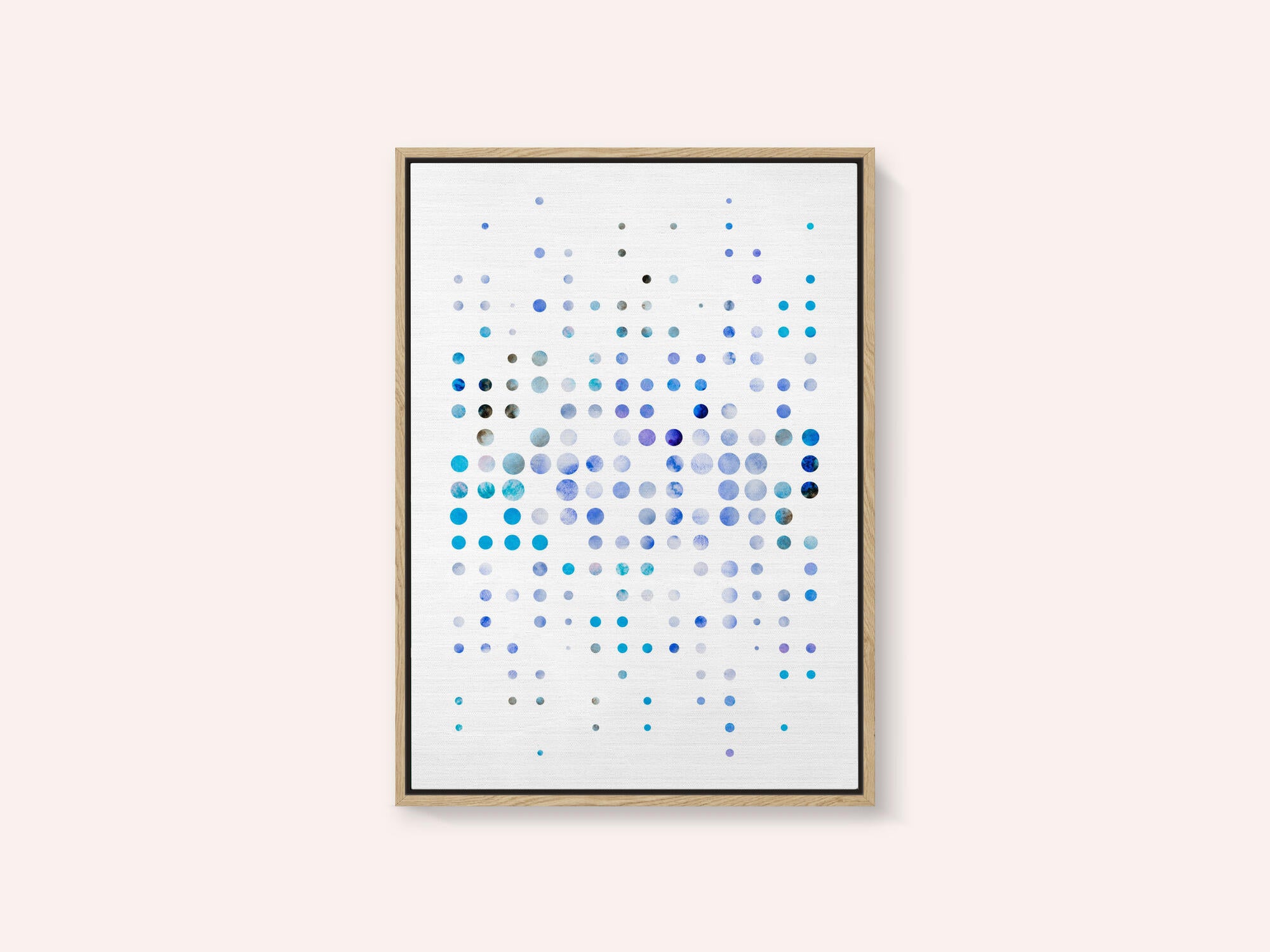 Floating Blue Circles