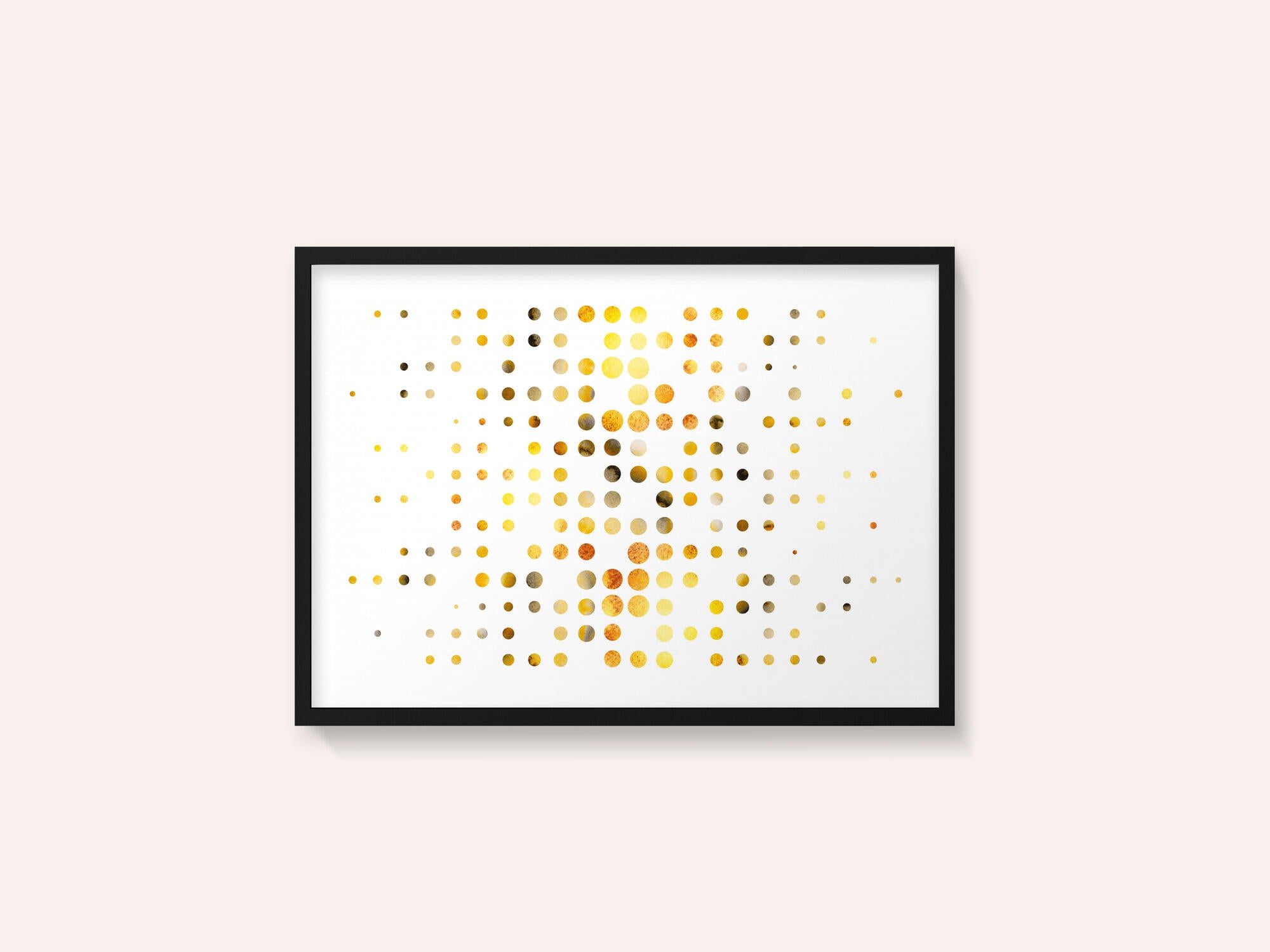 Golden Fading Dots
