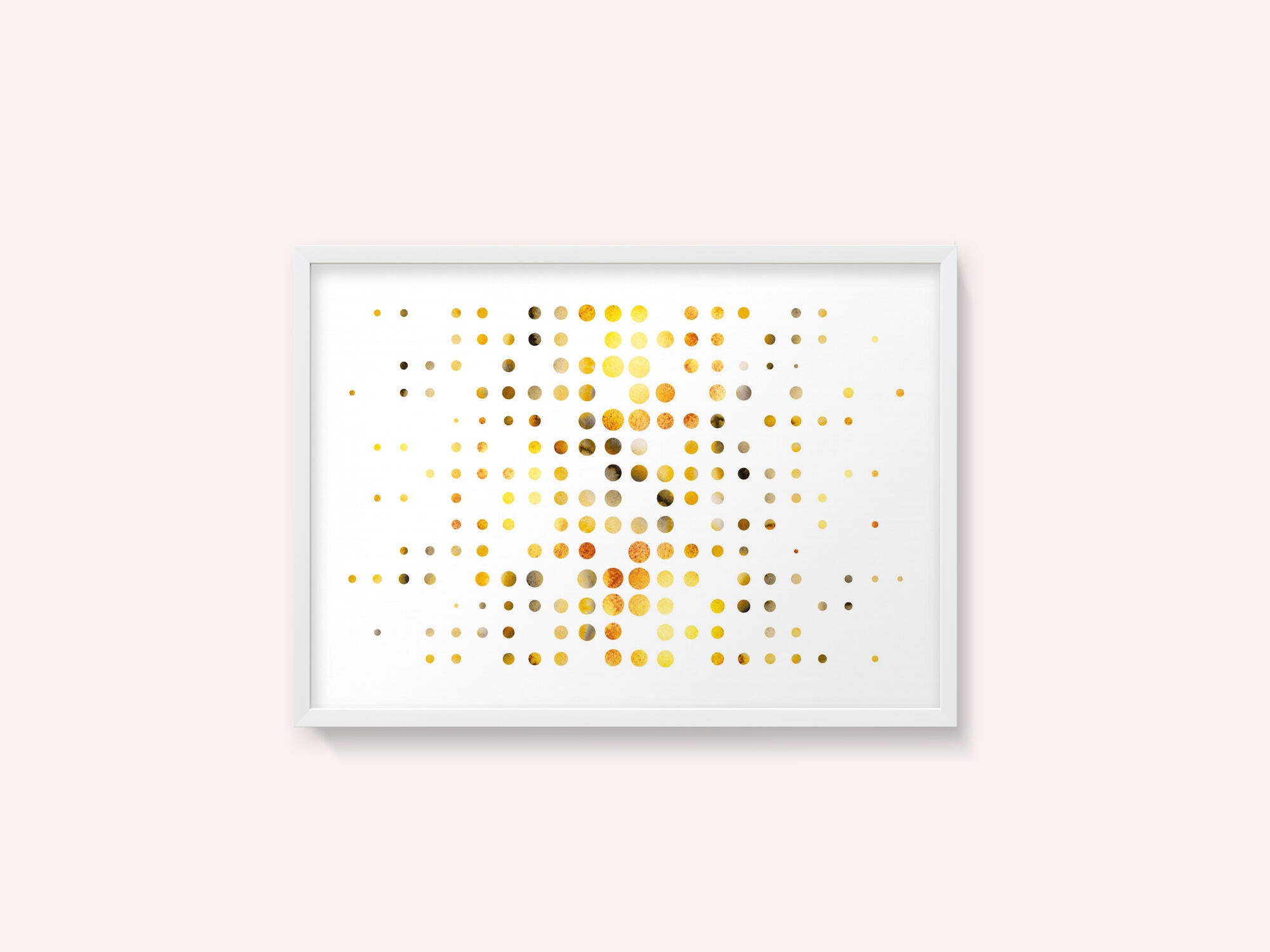 Golden Fading Dots