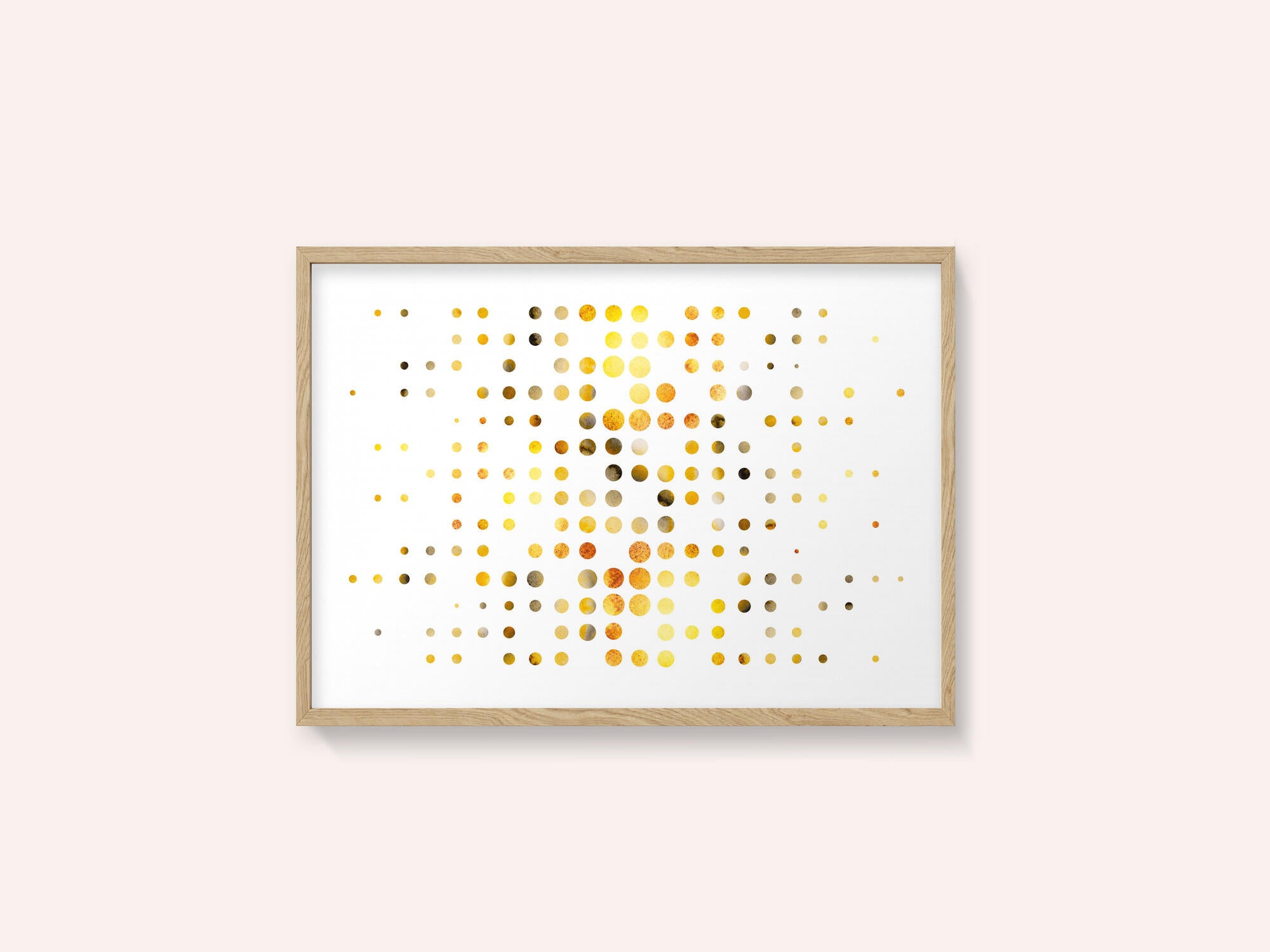 Golden Fading Dots