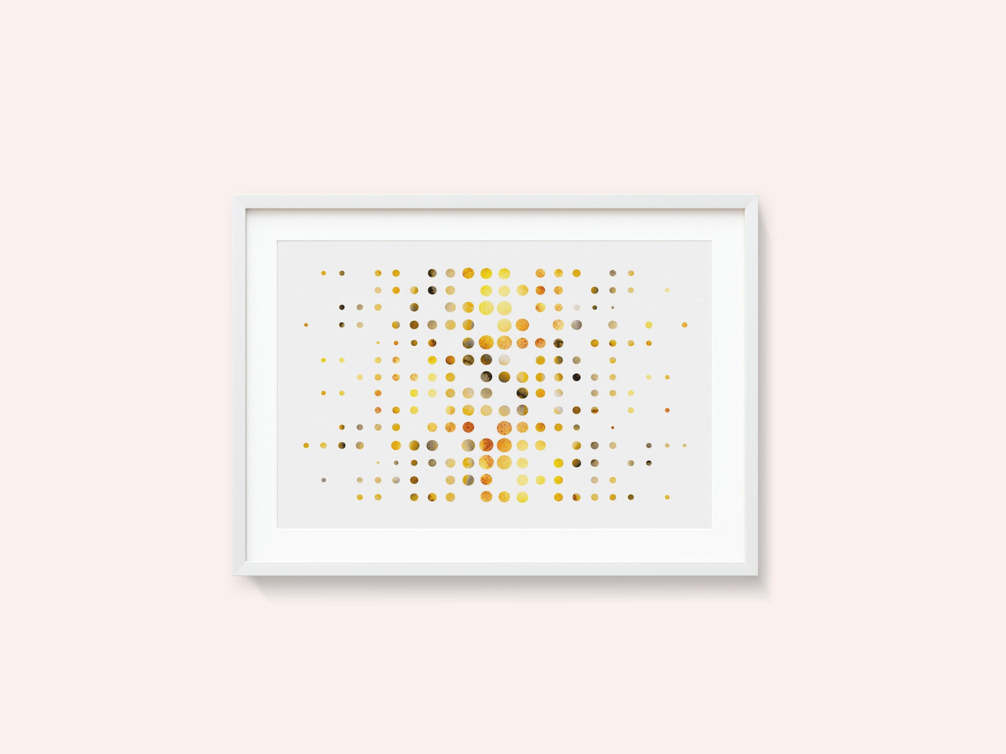 Golden Fading Dots