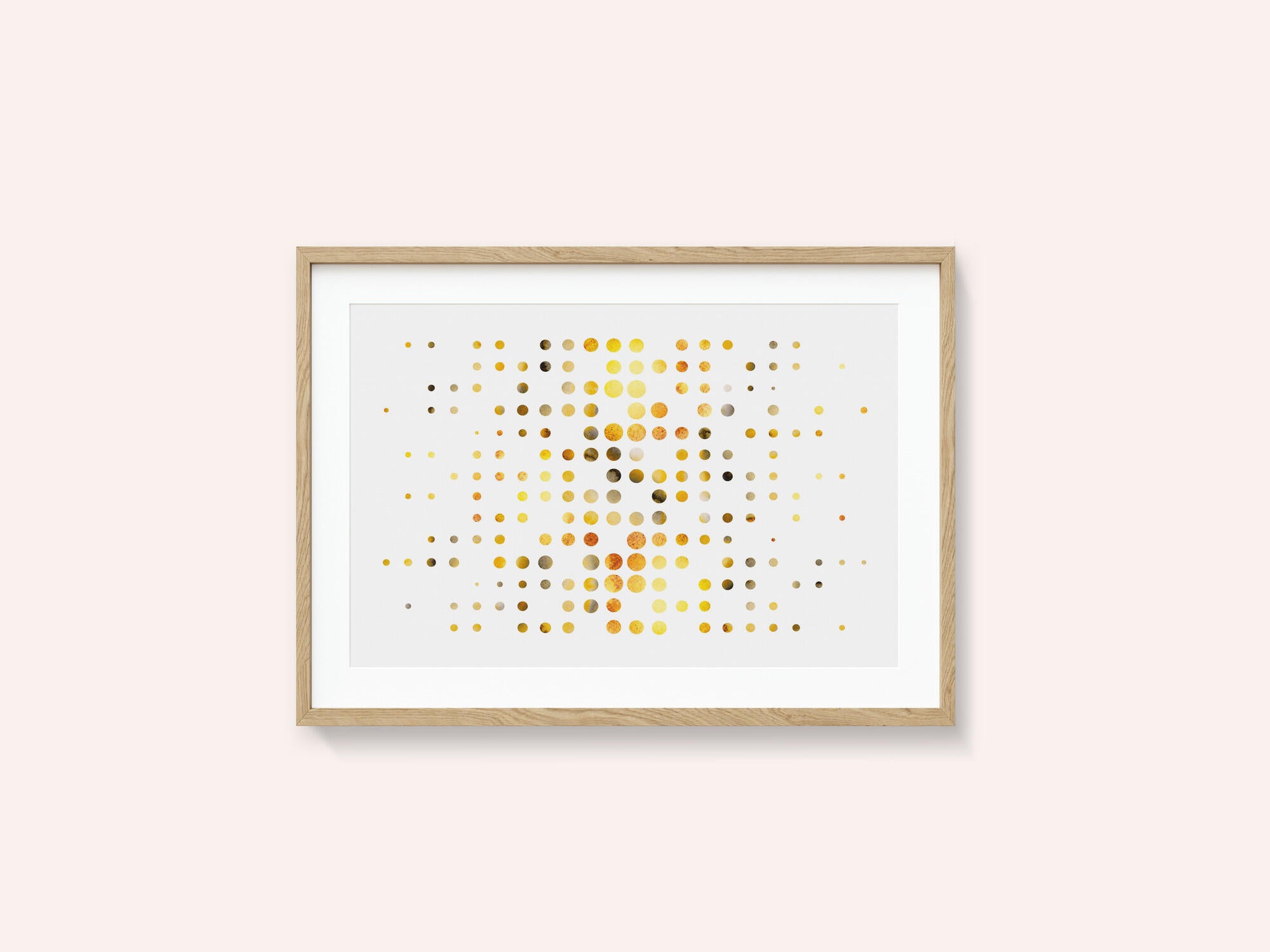 Golden Fading Dots
