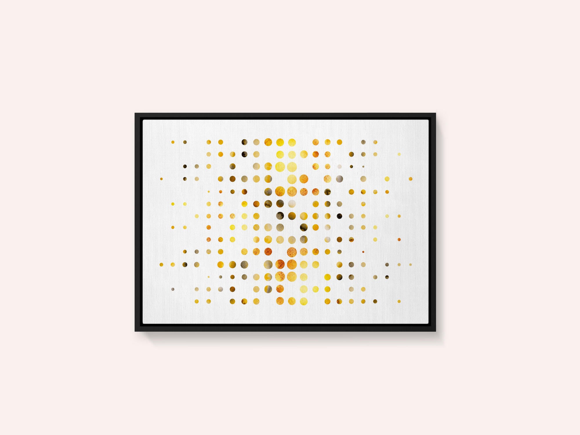 Golden Fading Dots