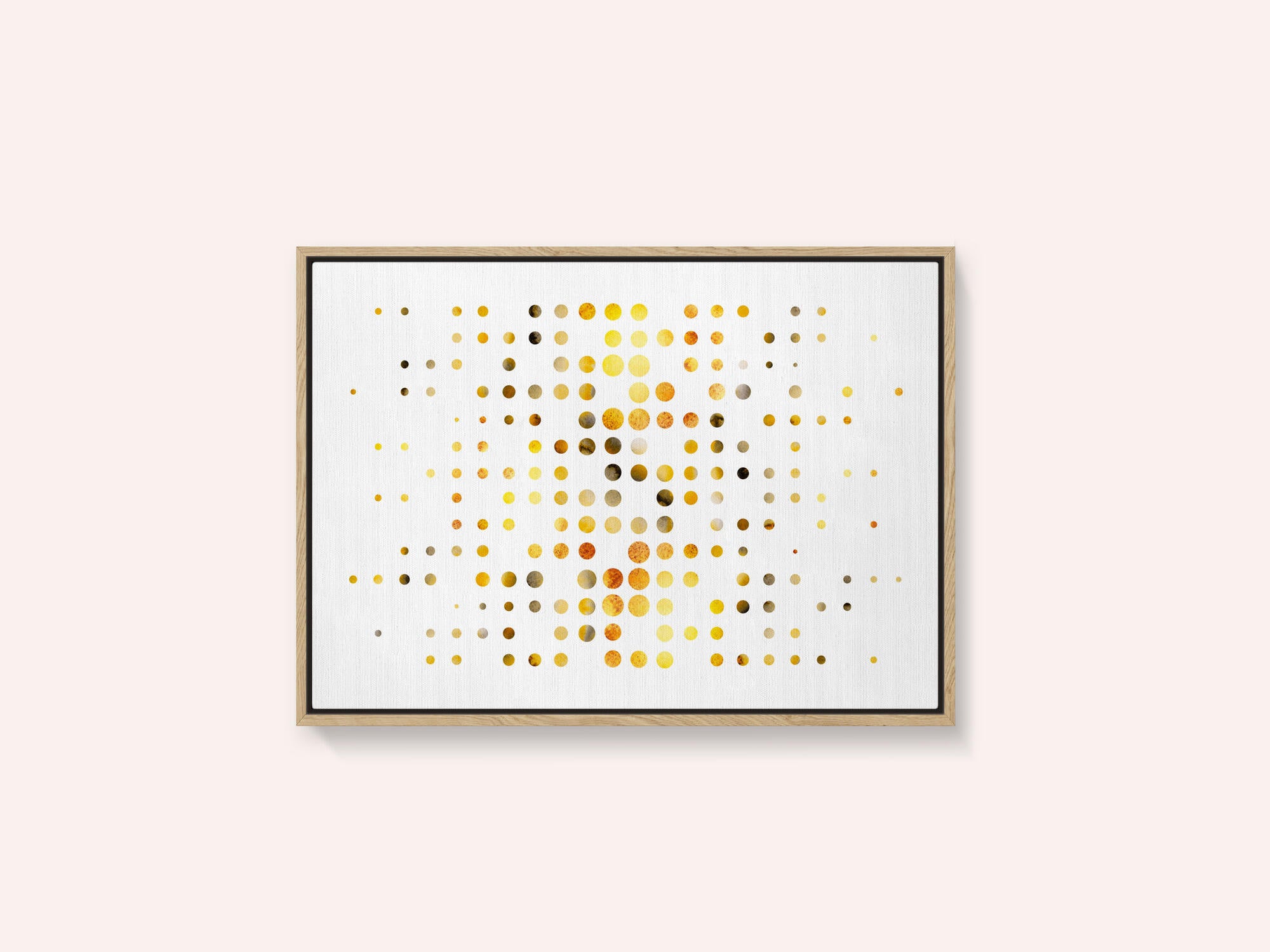 Golden Fading Dots