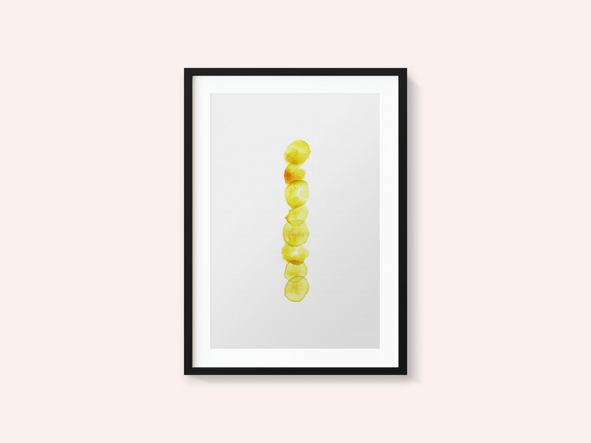 Stacked Yellow Circles