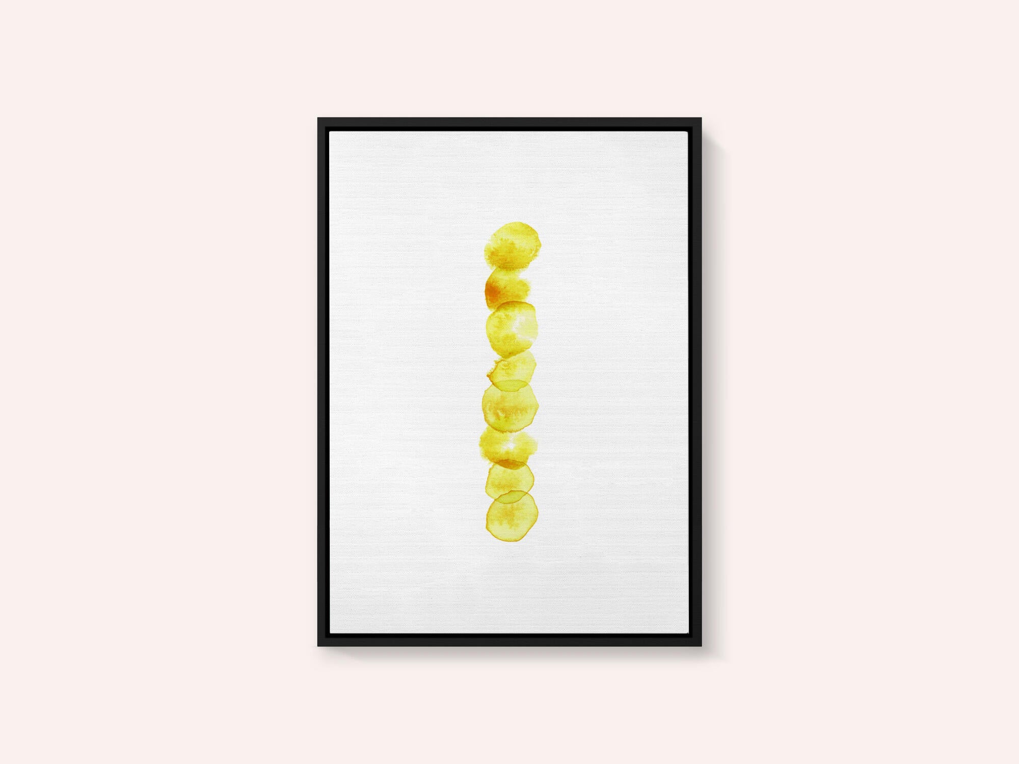 Stacked Yellow Circles