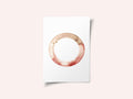Blush Gold Circle