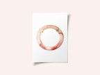 Blush Gold Circle