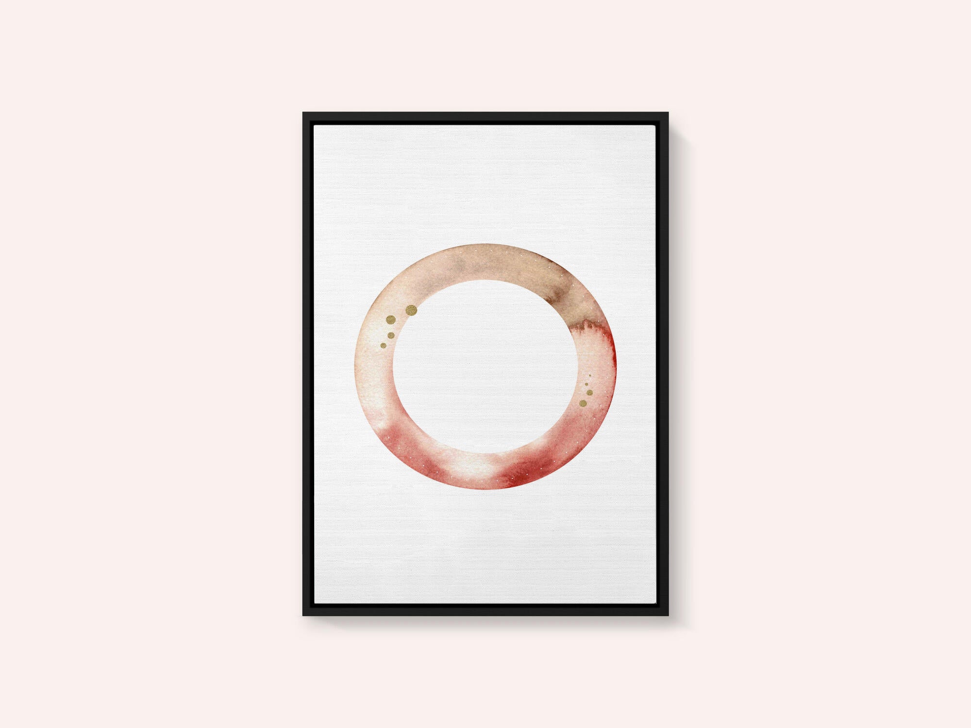 Blush Gold Circle