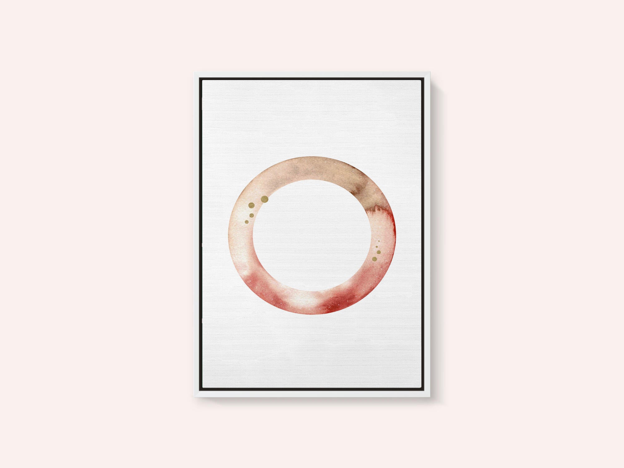 Blush Gold Circle