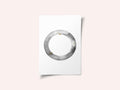 Golden Grey Circle
