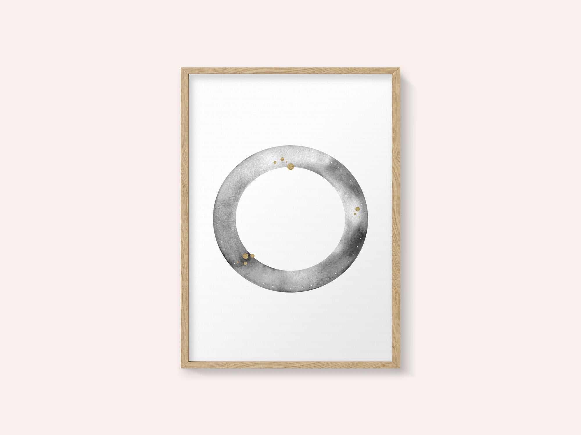 Golden Grey Circle