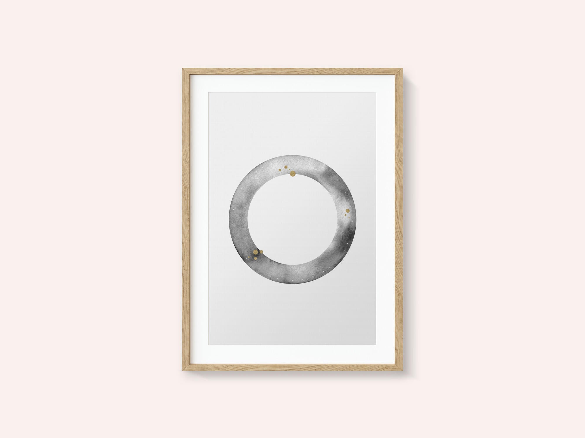 Golden Grey Circle