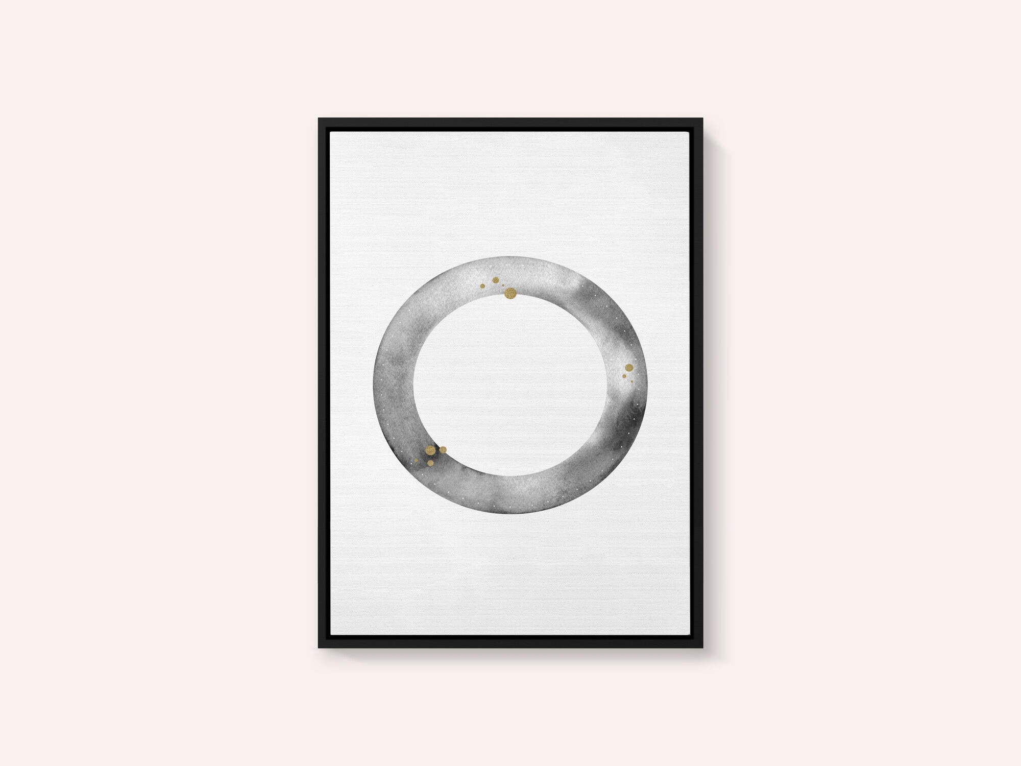 Golden Grey Circle