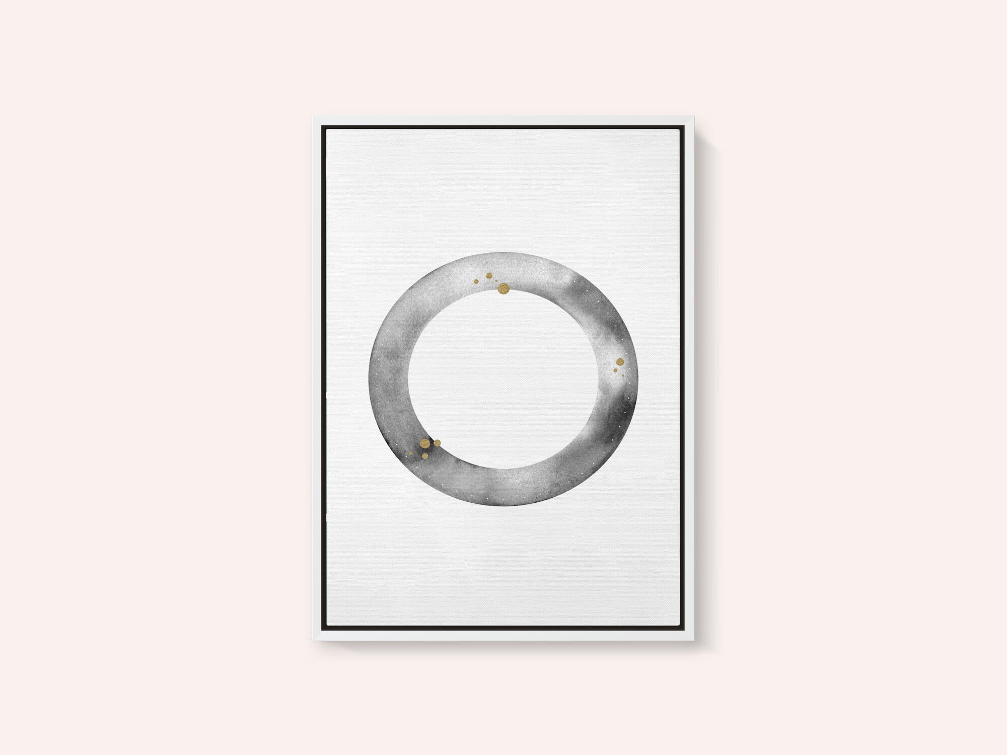 Golden Grey Circle