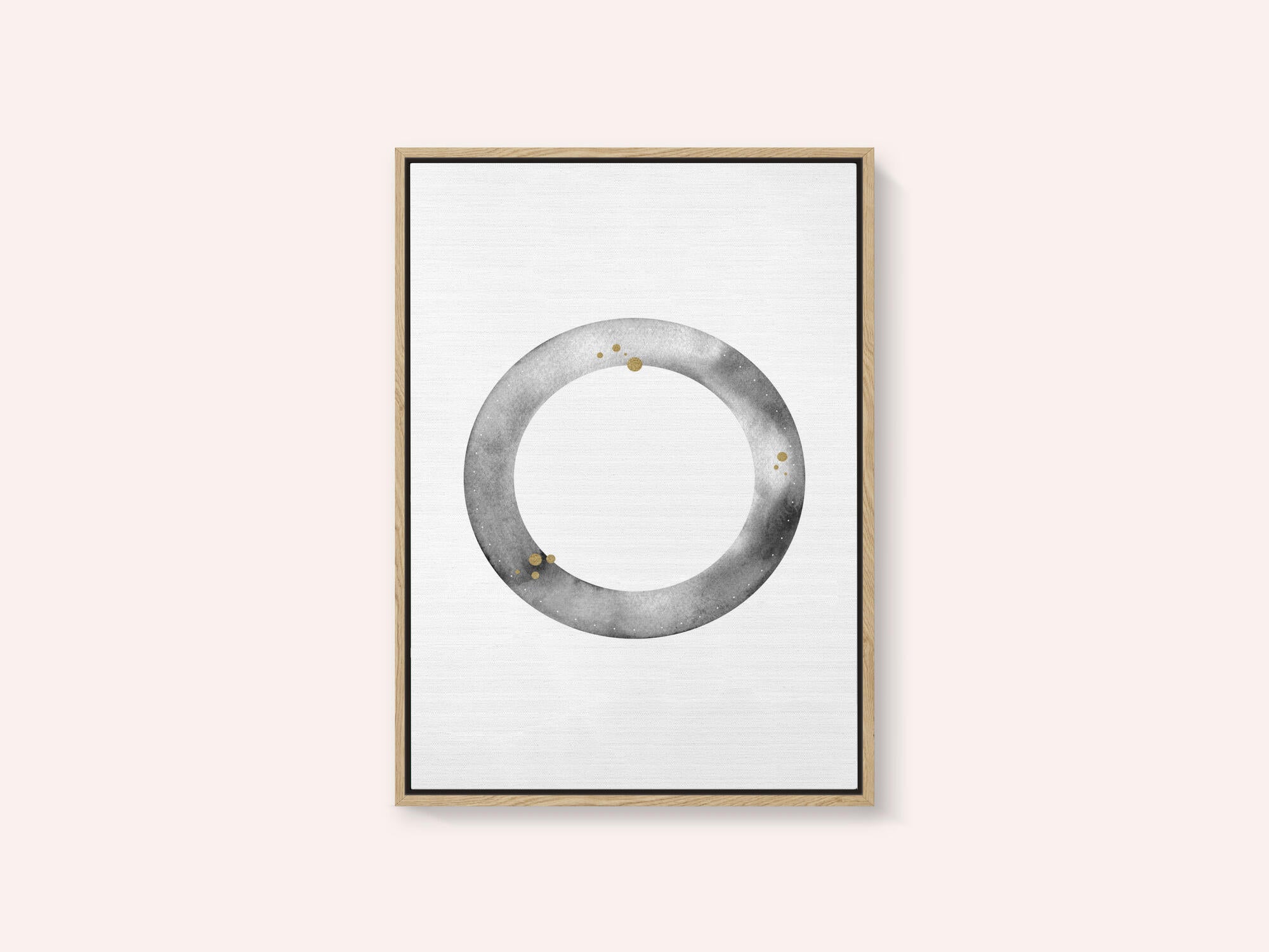 Golden Grey Circle