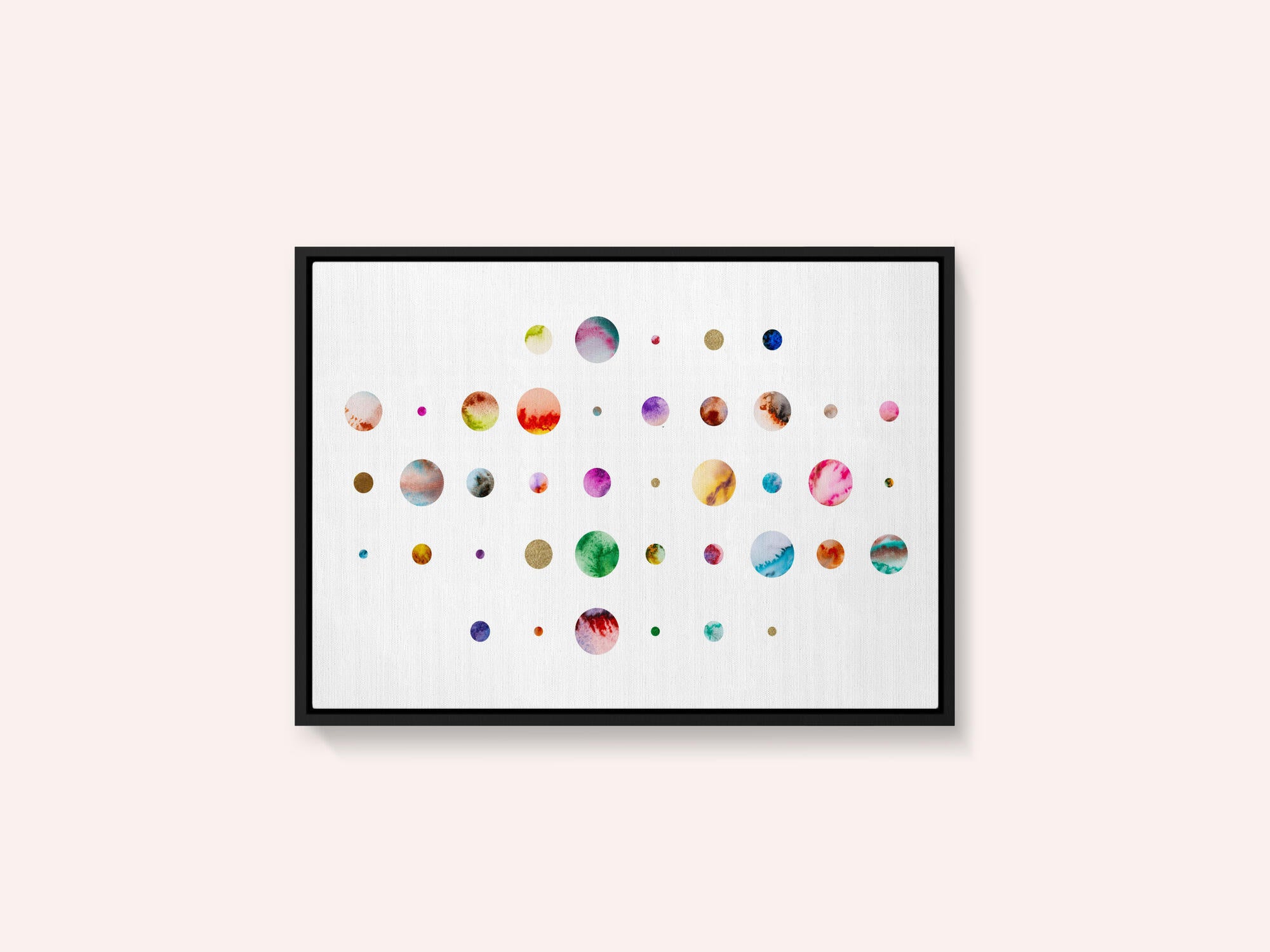 Colorful Watercolor Circles